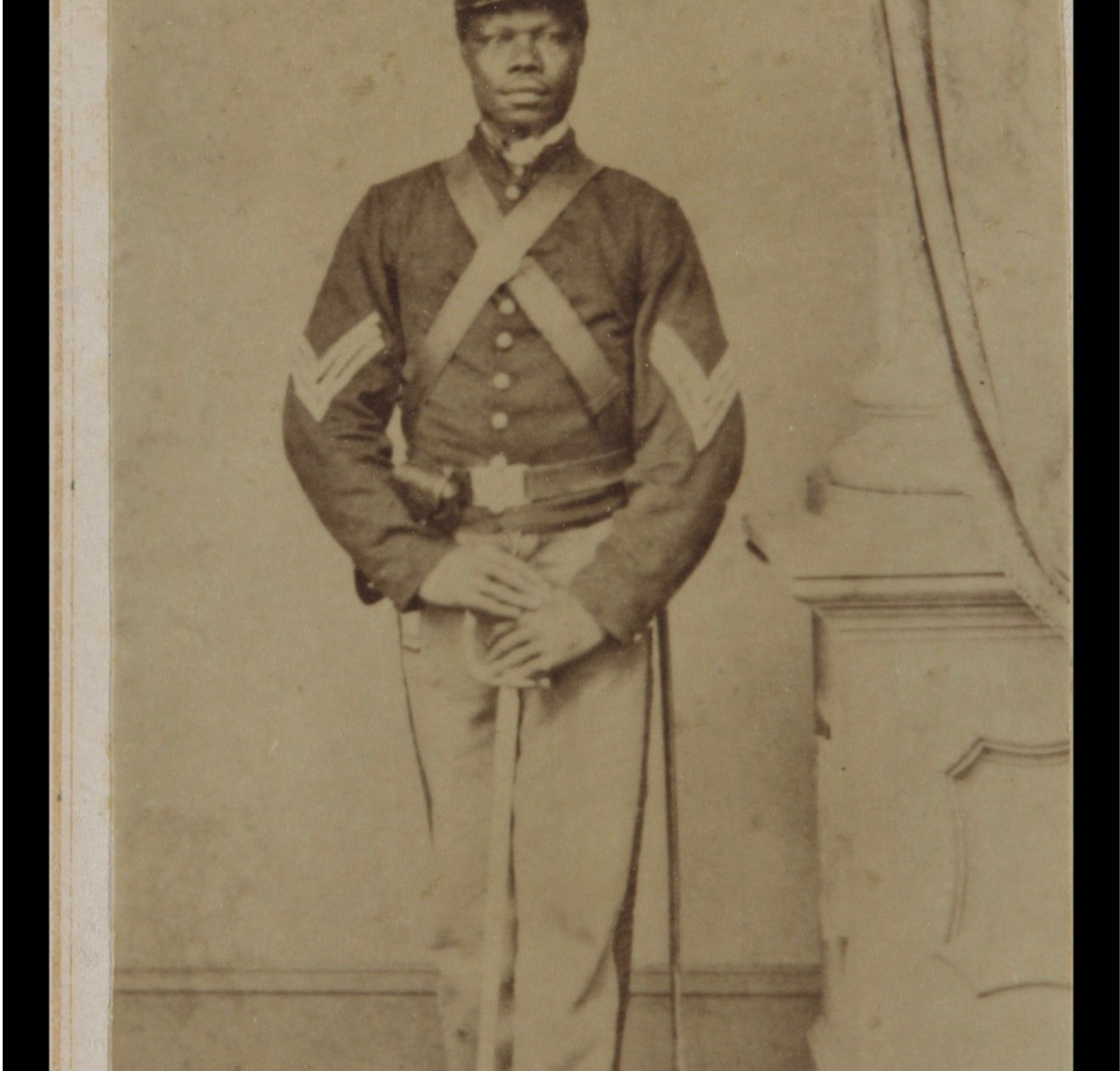 Sgt. Charles English, Company C, 108th U.S. Colored Infantry*